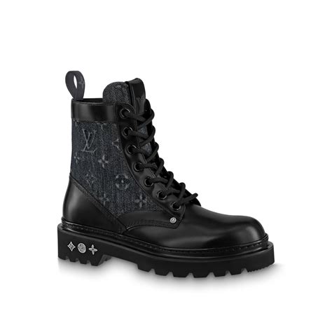 black lv boots|louis vuitton boots men's 2019.